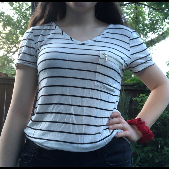 Ardene Striped Shirt - Picture 1 of 6